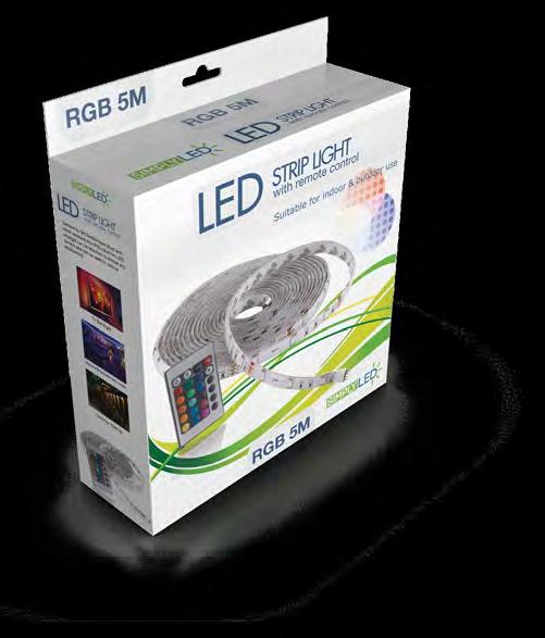 LED Strip Light RGB LED Strip Light Code: SL7101 Warm White LED Strip Light Code: SL7102 Cool White LED Strip Light Code: SL7103 RGB Integrated Driver Kit Code: SL7118 W/W C/W Integrated Driver Kit