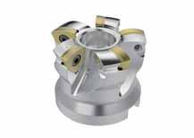 High feed milling cutters R220.21-R160 For insert selection and cutting data recommendations, see page(s) 57-58 For complete insert programme, see page(s) 78 Ordering and Product No.