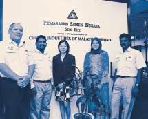 1986 CIMA s Heritage Warisan CIMA 1996 1994 CIMA acquired a majority stake in Unipati Concrete Sdn Bhd, which was at that time, the fifth largest readymix concrete supplier in the Klang