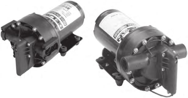 PowerFLO 00 Series Volt DC Motor-Driven Diaphragm Pumps Model: 00:.