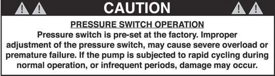 GPM=Gallons Per Minute PSI=Pounds per Square Inch DC=Direct Current Troubleshoo ng the Pump: Motor does not run: Check for loose wiring connec on(s).