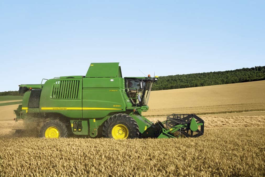 W-Series Combines 25 3-Speed manual transmission The 3-speed manual transmission with its proven and highly reliable design allows the highest cost efficiency and, as all our ground drive