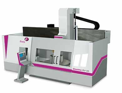 Giustina RV product range The Giustina Rotary Vertical (RV) series grinders with vertical or universal spindle are designed for the finishing of inner, outer diameters and faces, especially of large