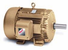 Hp custom Enclosures: TEFC and TENV Exceeds the IEEE 841-2001 standards for severe duty InproSeal on fan and drive end shafts Super-E Pump Motors 1 Hp thru 50 Hp stock, to 250 Hp custom Enclosures: