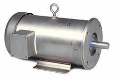 All Stainless Motors In applications where additional protection is required against highly corrosive environments, Baldor s All Stainless Washdown Duty motors are the answer.