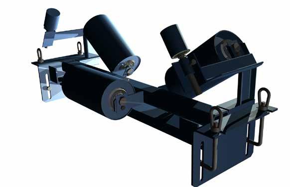 Pioneer Bolt-on Top Trainers Top trainers are available with 4, 5, 6 and 7 rollers for all belt widths.
