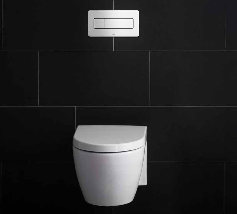 16 Viega Visign Viega in-wall flushing carrier systems ENGINEERED INSTALLATION FOR FLUSHING SYSTEM TECHNOLOGY Viega's installation technology allows for a more creative bathroom