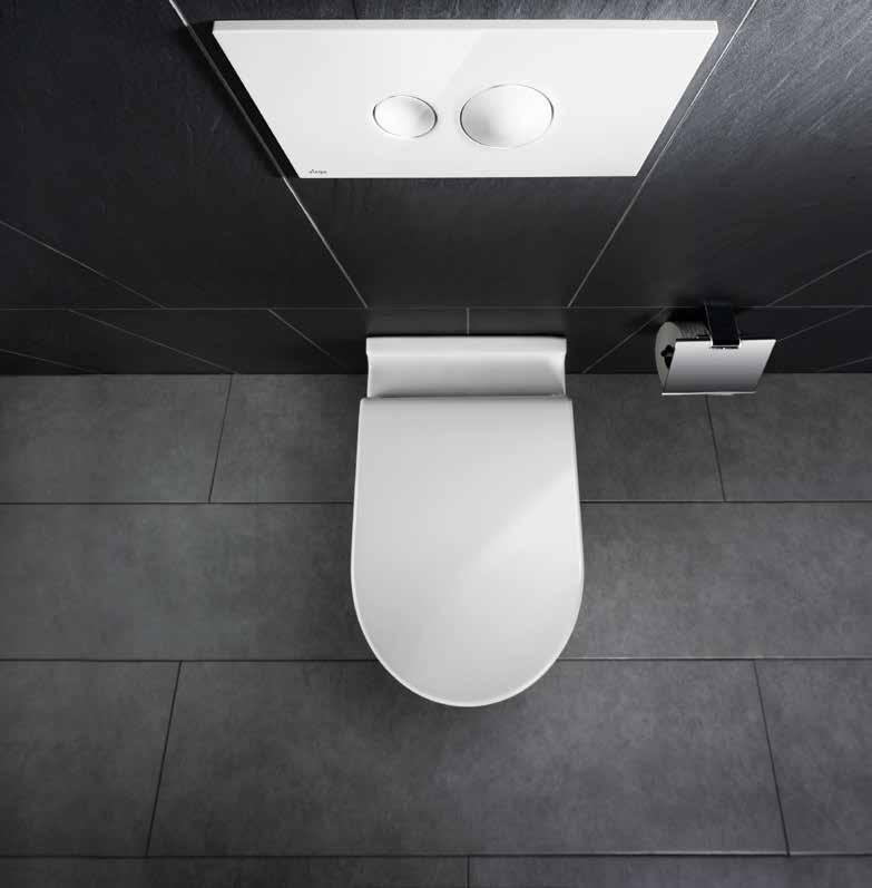 6 Viega Visign Visign for Style FLUSH PLATES BY VIEGA Design for every bathroom Whether in a family bathroom or public restroom, the flush plates of the Visign for Style series impress with their