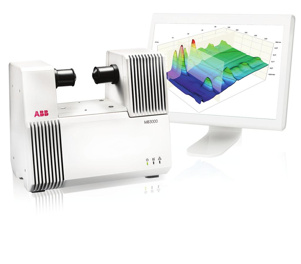 MB3000 Technical Specifications Spectroscopic performance (typical at 25 C with DTGS detector) Spectral range 485 to 8,500 cm -1 Resolution better than 0.