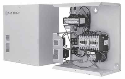 ulletin 105 IEC Reversing Starters 3 Enclosed Type IP42 (Type 1) Enclosure With Optional Control Circuit Transformer For Rev-OFF Push uttons and Pilot Lights ulletin 105 Selection of Metal Enclosures
