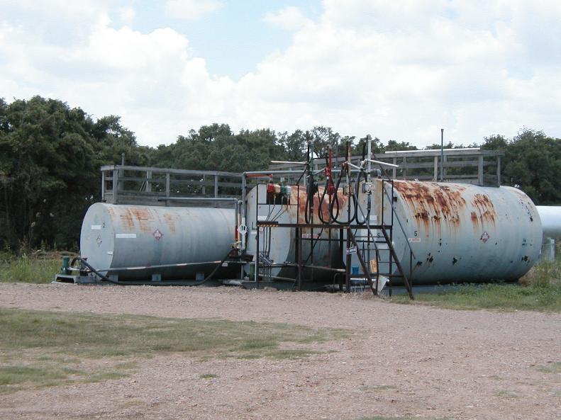 Fuel Farms Fuel storage tanks can be single-wall or