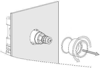 11 4) Unscrew threaded shaft (8) with a spanner 17 mm (Fig.