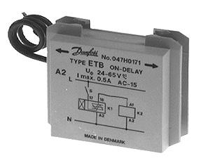 ETB ETB Time range Voltage range [V] Code no. 0.5 20 s 24 65 047H070 4 60 s 24 65 047H07 0.