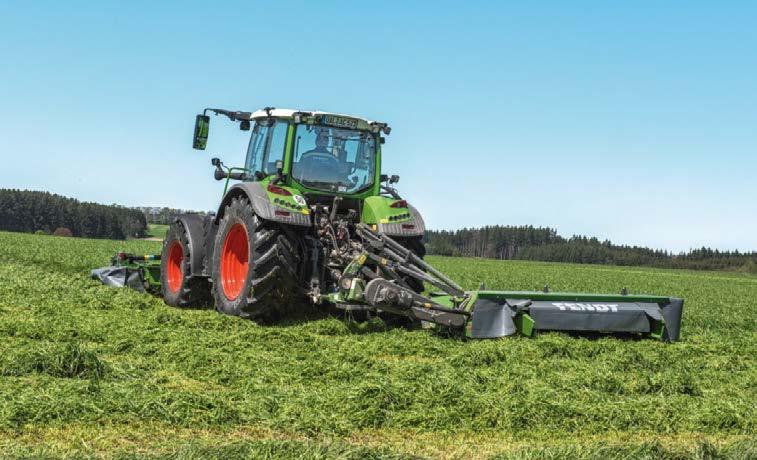 All our Fendt mowers are equipped as standard with a quickrelease knife system.