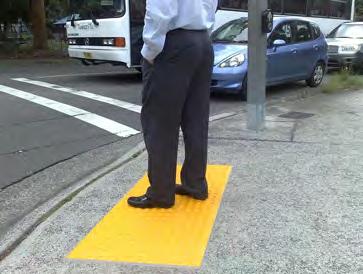 The Pedestrian Activated Detection Pads are designed to be placed in situations where pedestrian interaction with a pushbutton is known to be periodic or where there are high volumes of disabled