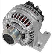 Alternator Charge Current: 140 A Part type: Remanufactured part Belt pulley type: with free-wheel : yearsmodel to 2004, engine all diesel :