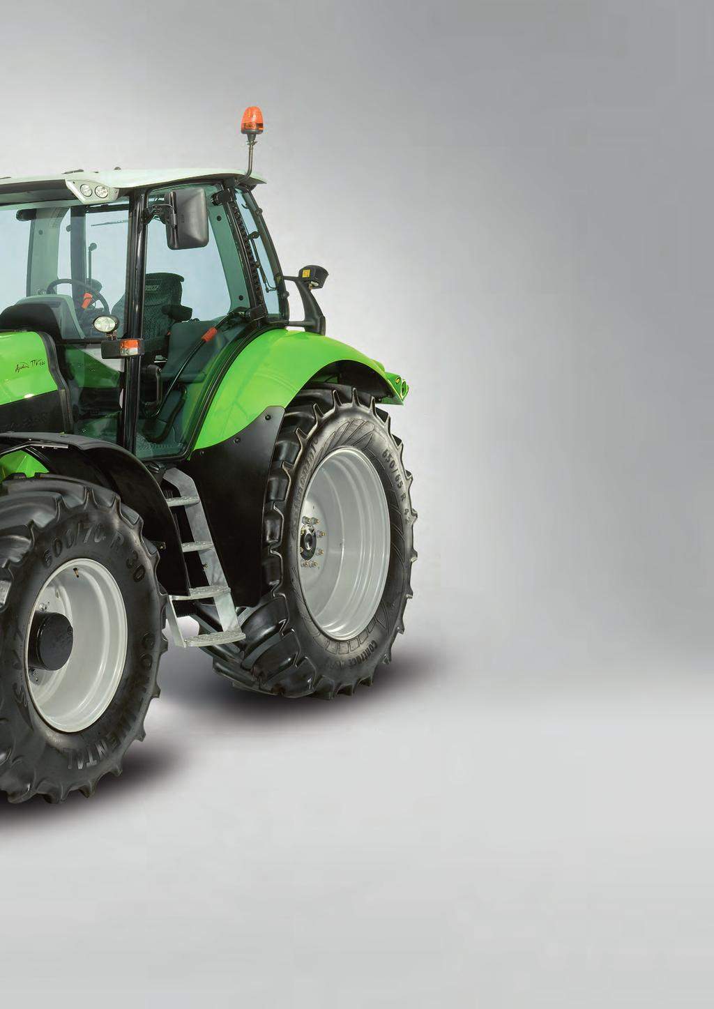 ON TTV: ECONOMICAL OPERATION. One of the largest and most comfortable tractor cabs for relaxed, fatigue-free work.