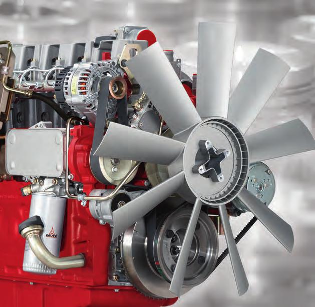 ADVANTAGES Modern, high-torque and fuel-efficient DEUTZ 4-valve turbo diesel engines with electronic engine control (EMC) for low consumption and compliance with TIER III exhaust gas emissions