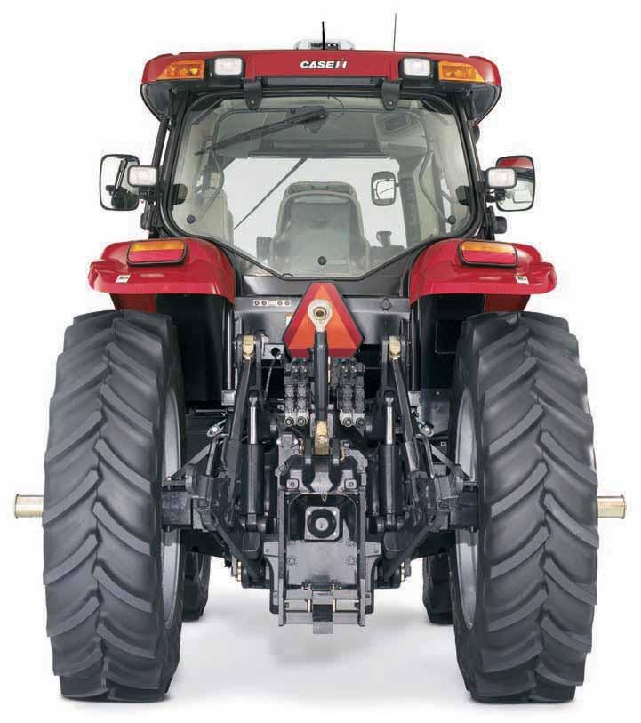 option is available for use on tractors with ground speed radar.