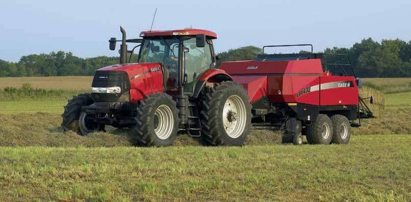 Ample power. Flexible control. Hitch and PTO Convenient controls create greater efficiencies with the Puma tractors heavy-duty three-point hitch and PTO system.
