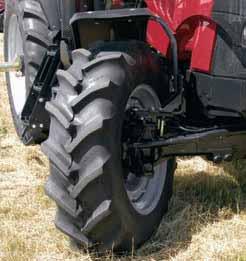 Axles/Turning Radius Tighter turns. Higher productivity. Puma tractors feature right-axle technology for optimum traction, easy turning and more comfortable rides.