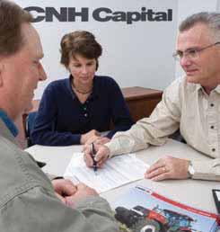 CNH Capital offers competitive equipment financing with flexible payments that can be timed to your cash flow.