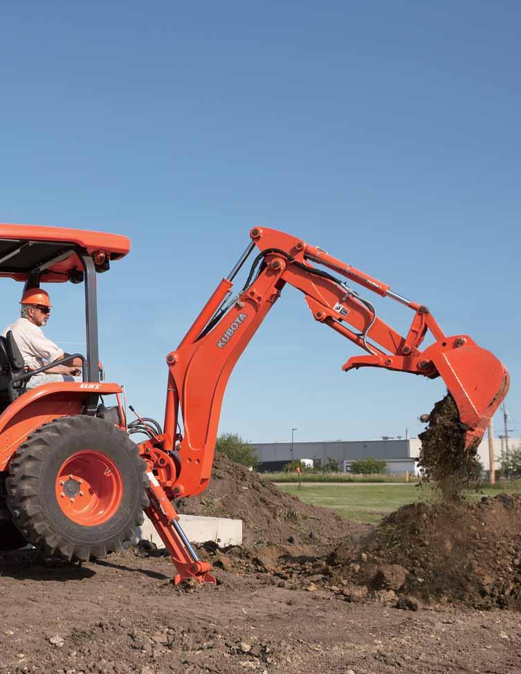 Loaded with a robust Kubota diesel engine and a high-performing HST Plus Transmission,
