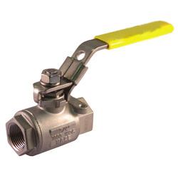 Stainless Ball Valves BV-60202F-LH Suitable for Water, Oil, and Gas Saturated Steam 150 PSI Each Valve Individually Tested 1/4 Turn Open/Close Operation Full Port - Minimal Pressure Drop CF8M (316