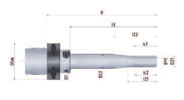 A N G E PSK form design 1 PSK form design 2 PSK form design 3 ETP HYDRO-GRIP PENCIL Hydraulic high precision toolholder Pencil version Technical Specification PSK form Dimensions, mm Design Coupling