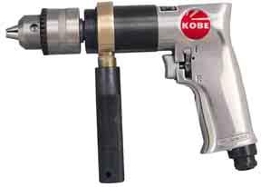 *Based on a 15 second cycle per minute average use. Forward/ Reverse lever action. Complete with industrial chuck. Free Speed (rpm) KBE-270 800 1.
