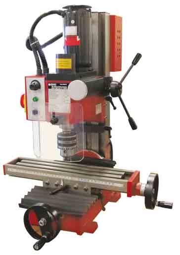 Mini Milling/ Drilling Machine A must for model makers. Bench mounted, this milling/drilling machine has a spindle rotation of up to 45, making it a very capable tool.