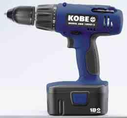 2kg -0160K 12V Cordless Drill/Driver 12VET-2 Lightweight and well-balanced - soft grip design. Integral horizontal level indicator, integral bit holder with No.2 crosspoint and 4.