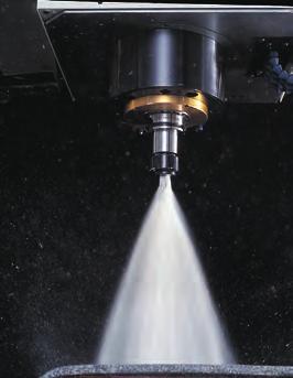 When used with the precision collet, it enables stable machining during high-speed machining. 3.