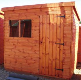 sheds sheds A B C D SUPERIOR PENT 3 x 2 Framed roof Fully tongue and grooved construction Door can be positioned on any side or end wall Lock and key E V W Sizes from: 1.22m x 1.22m (4 x 4 ) to 3.