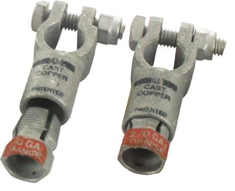 *762614 20 PCS/PK 2/0GA *762615 20 PCS/PK *762612 *762613 *762614 *762615 Easy Installation Instructions: 138 1 Strip 7/8" of insulation from end of cable.