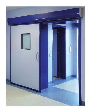 Sliding entrances for sterile environment FHE Sliding Sliding entrance for sterile environment NEW Opening Automatic or Manual Leaf Single or double Airtight The FAAC FHE Series automatic entrances
