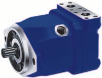 They are available as pumps and motors, in both swashplate and bent-axis design, for the medium and high pressure range.