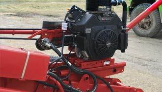 Electric Clutch with Remote Controls Allows operator to start and stop the auger