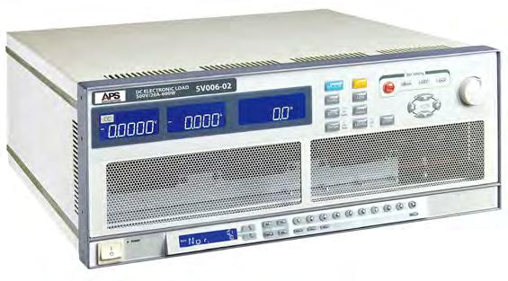 5V SERIES - DC LOADS Fully Programmable DC Load 19 Rack DC Load CC, CR, CV and CP Modes of Operation 600W - 14.