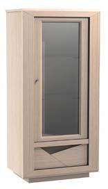 tiroir Display cabinet with 3 doors - 1 drawer 108 165 48