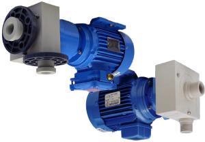 BLOCK ASSEMBLY RANGE HMP Horizontal in Plastic WITH MECHANICAL SEAL OR MAGNETIC DRIVE HMP-N/S GENERALITIES The single stage horizontal centrifugal pumps of the HMP range are intended to the pumping
