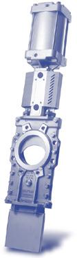 consistency Mounts between ANSI 125/150 flanges 3 to 32 MV Knife Gate Valves One-piece