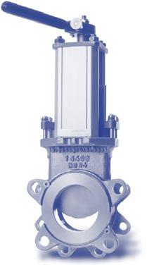 TVE Knife Gate Valves Transmitter and instrument isolation All stainless steel construction All