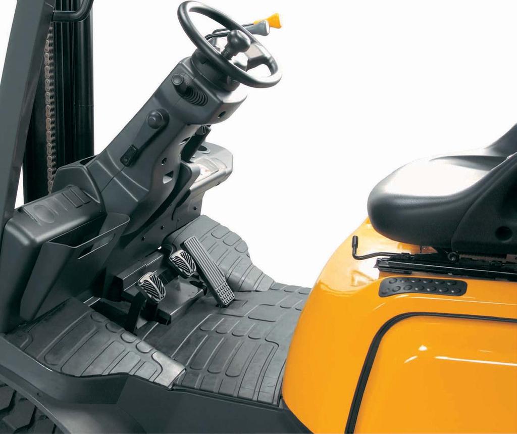 A double-action brake release on the lever further improves safety.
