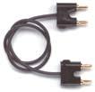 Patch Cords and Test Leads Two Conductor shielded Balanced Line 1.55in (39.37mm) 0.75in (19.05mm) 1167-18 18in (0.5m) 1167-24 24in (0.6m) 1167-30 30in (0.76m) 1167-36 36in (0.9m) 1167-48 48in (1.