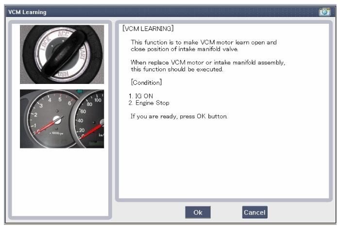 Select the Vehicle, Model year, Engine and System Select the Vehicle S/ Management Select