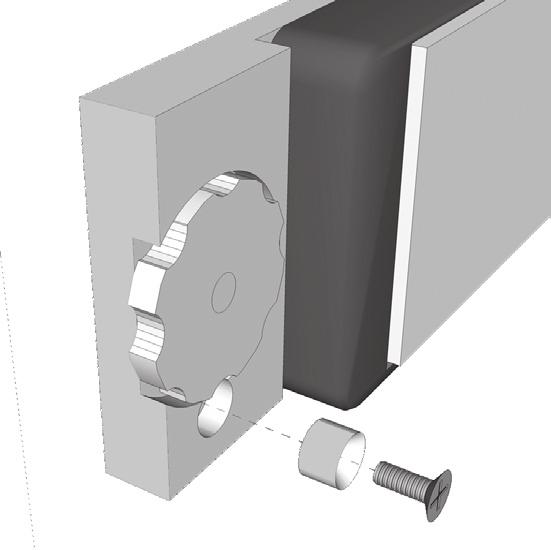 2 EGRESS SENSOR ADJUSTMENT The sensor and armature assemblies are designed for use on doors with existing mechanical latching hardware. If used on doors without latches, false alarms are possible.