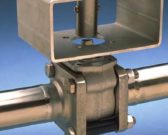 MCF BALL VALVES OVERVIEW THE CENTER OF MCF MODULAR THREE-PIECE VALVE CONSTRUCTION, ISO 5211 TYPE BODY CONFIGURATION, ACCOMMODATES A WIDE CHOICE OF SEATS, SEALS, ACCESSORIES AND END PIECES FOR ALMOST