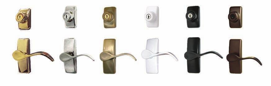 HARDWARE With both elegance and durability,