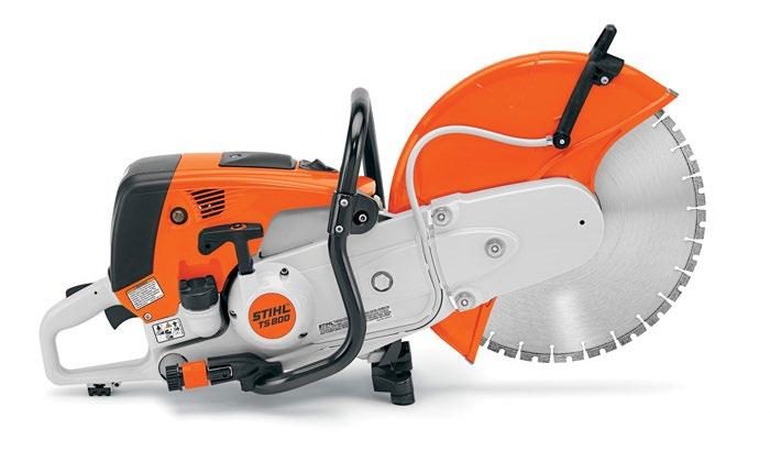 QUALITY I EXPERIENCE I PROFESSIONALISM I DEDICATION TS 420 STIHL CUTQUIK A 14 cutting wheel puts this cut-off machine in the big leagues of performance, efficiency and ease of use.